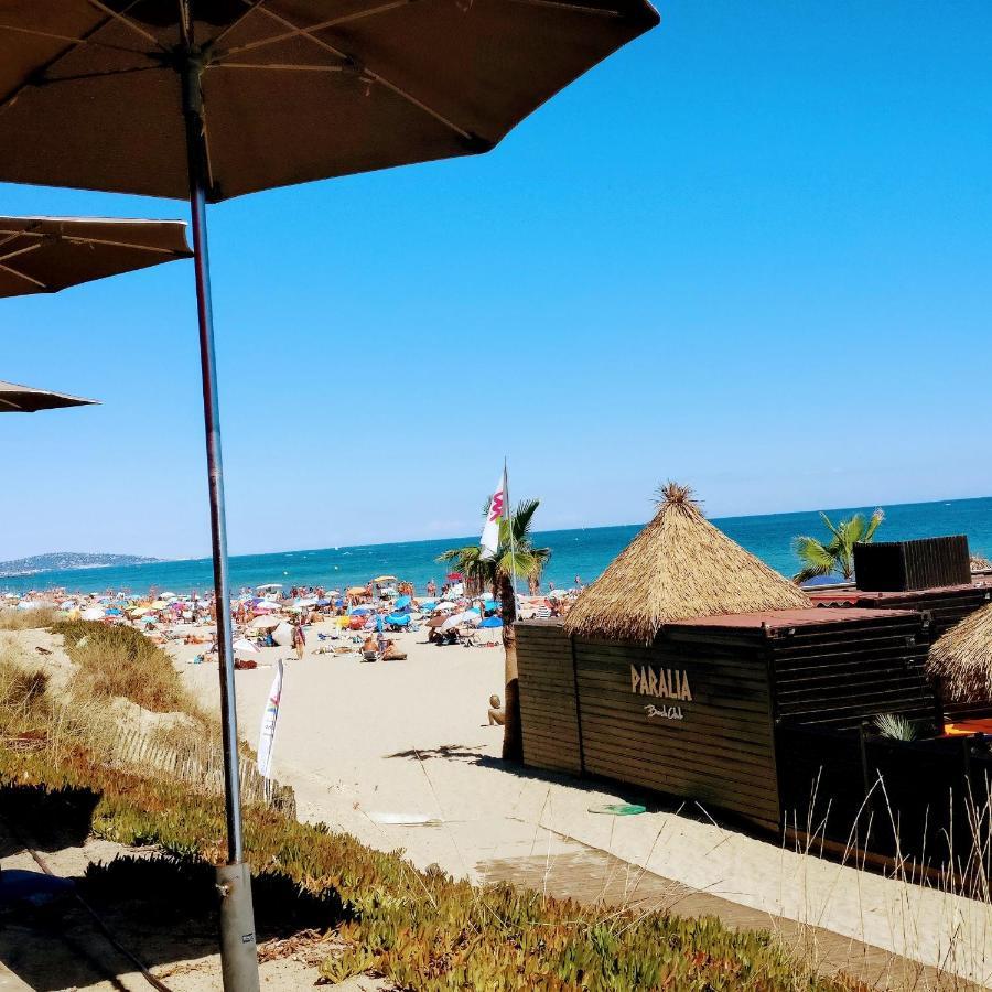 Naturist village, beach side, ground floor apartment Agde Buitenkant foto